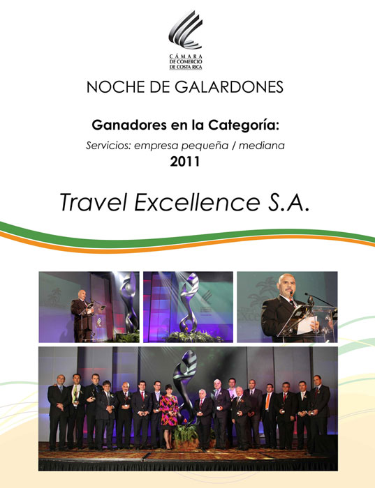 Travel Excellence award