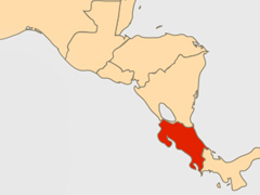 Costa Rica Location