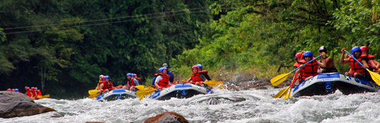 Rapids on the Naranjo River