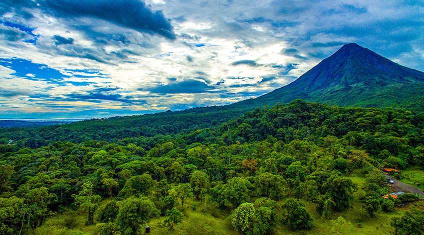 Arenal Volcano in Fortuna Costa Rica