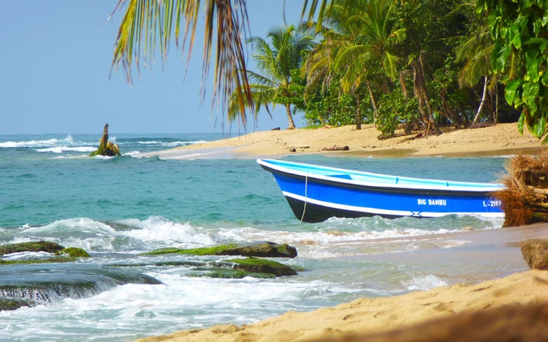 Strand an der Karibikküste, Costa Rica