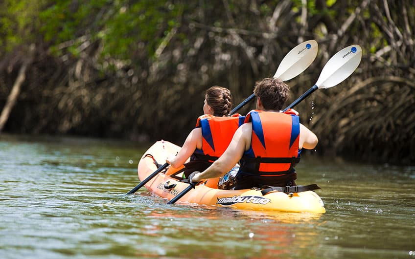 Kayaking in Dominical und Uvita Costa Rica