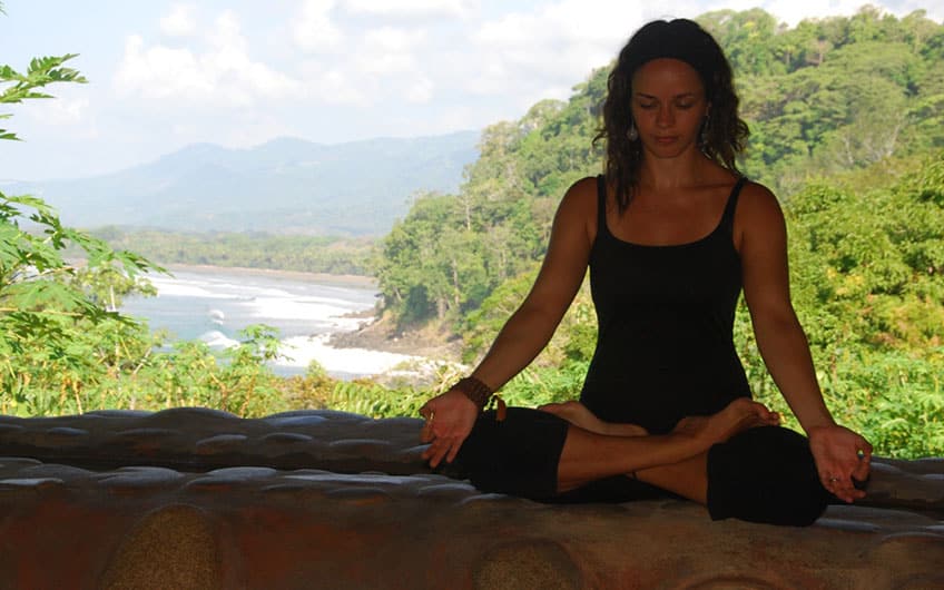 Yoga im La Cusinga Hotel