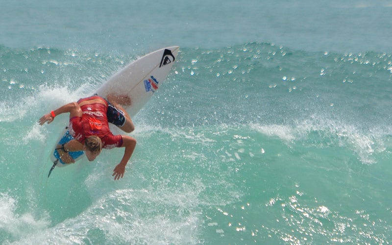 Pro Costa Rican Surfer Carlos Muñoz