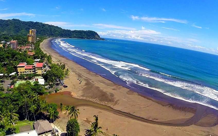 Jaco Beach Costa Rica, Drohnensicht