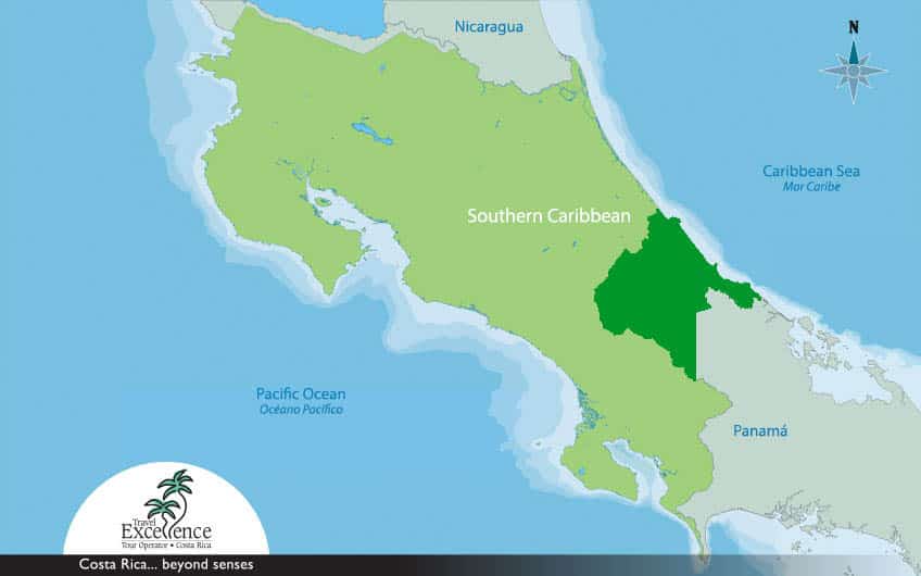 Southern Caribbean Map