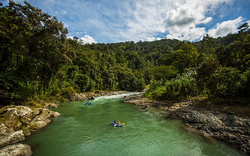 Pacuare Fluss in Turrialba