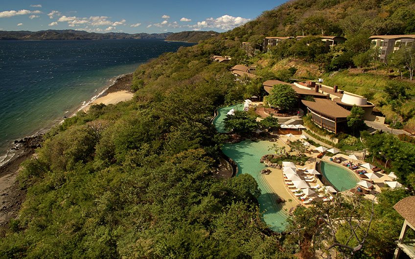 Andaz Hotel in Papagayo Guanacaste Costa Rica, Aereal View