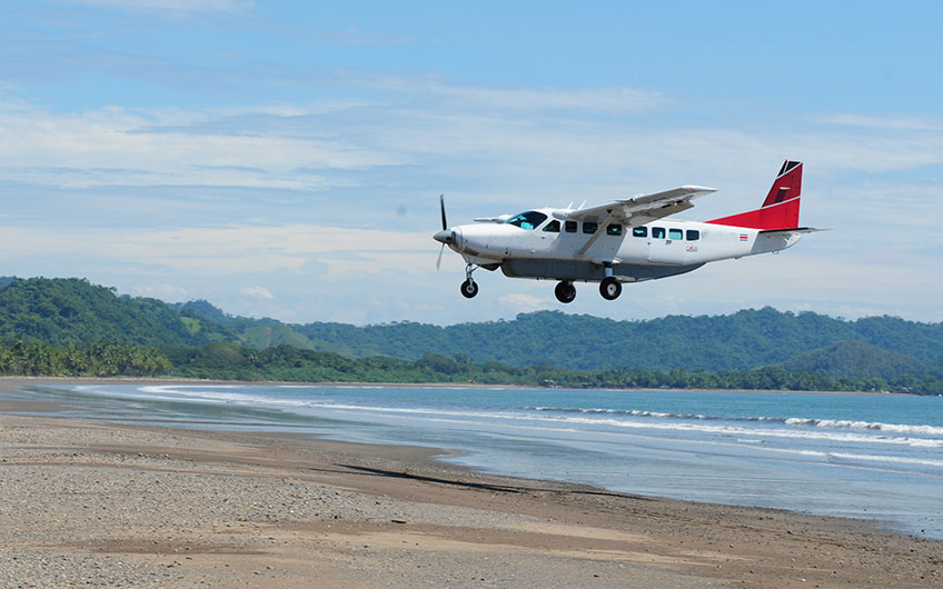 Golfito airport (GLF) services the Southern Pacific area