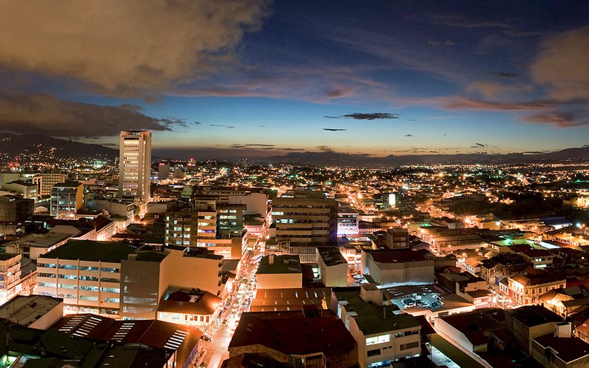 Atardecer en San José