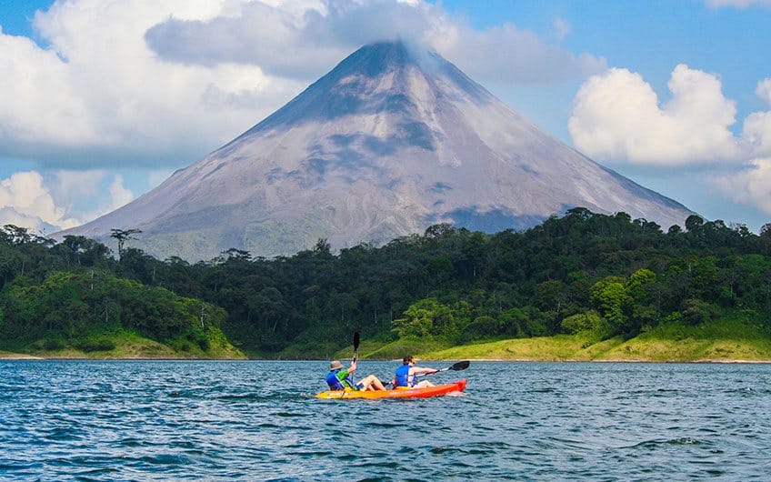 What to do in Costa Rica?: 100% Outdoor Adventure Kayaking in Arenal lakel
