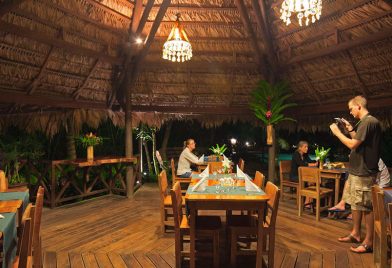 Restaurant at Azania Bungalows 