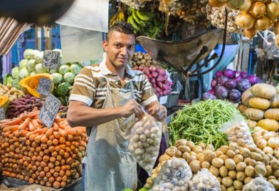 Mercado central local