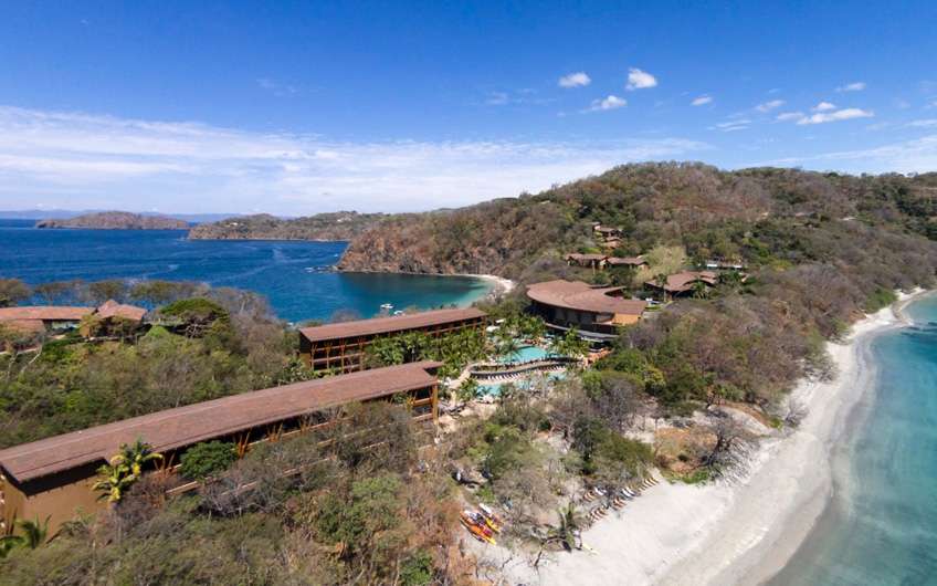 aerial view of four seasons resort papagayo