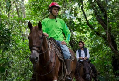 Cabalgata en Sarapiqui