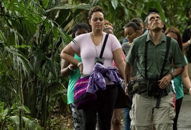 Caminata en la Estación Biológica La Selva