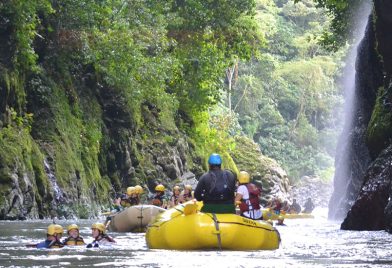 Beautiful canyons at Pacuare